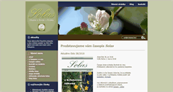 Desktop Screenshot of casopis.solas.sk